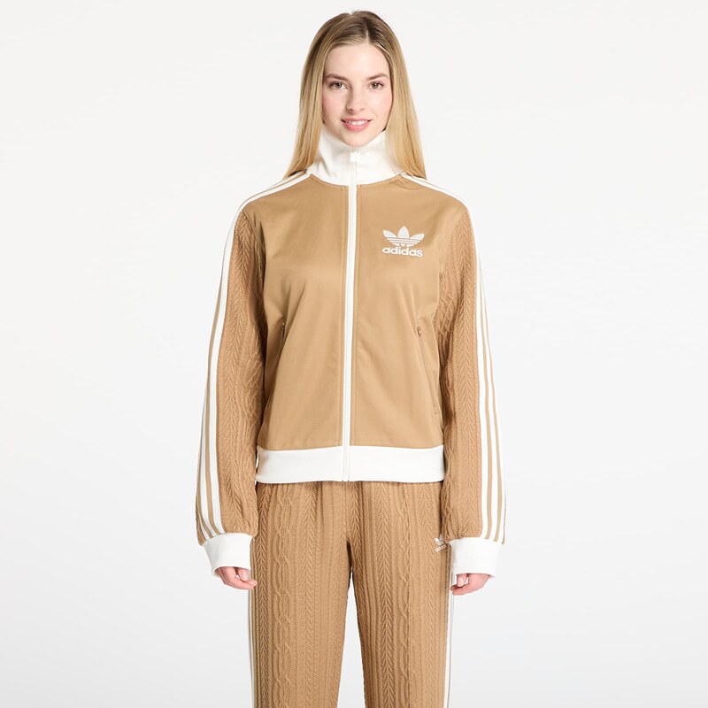adidas Originals Mikina adidas Knit Classic Track Top Cardboard L 66363538