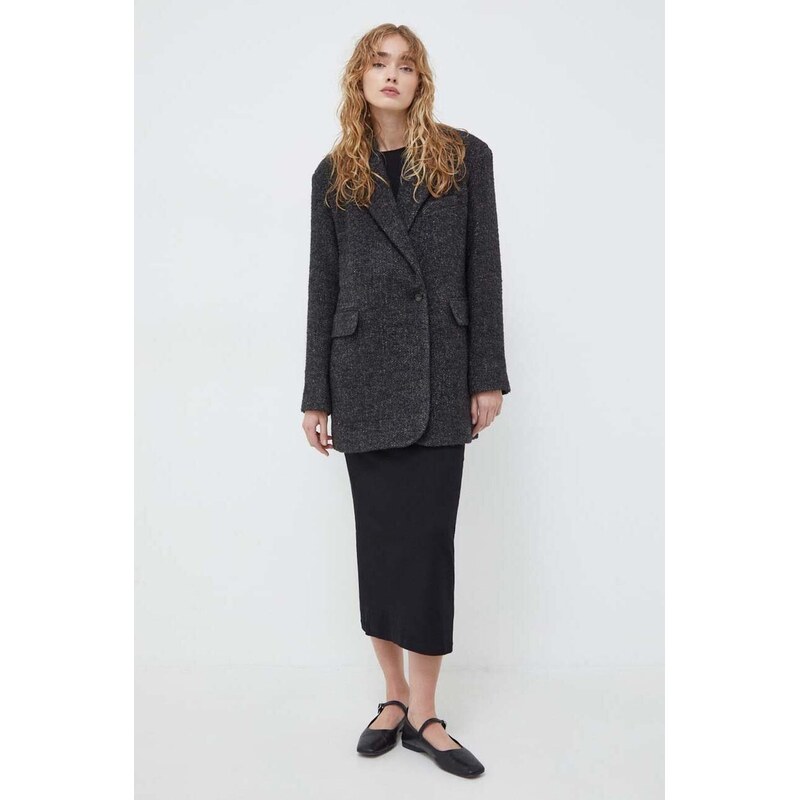 Vlnený kabát Herskind 64304743