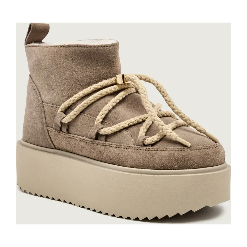 INUIKII Snehule CLASSIC LOW PLATFORM | semiš 66388949