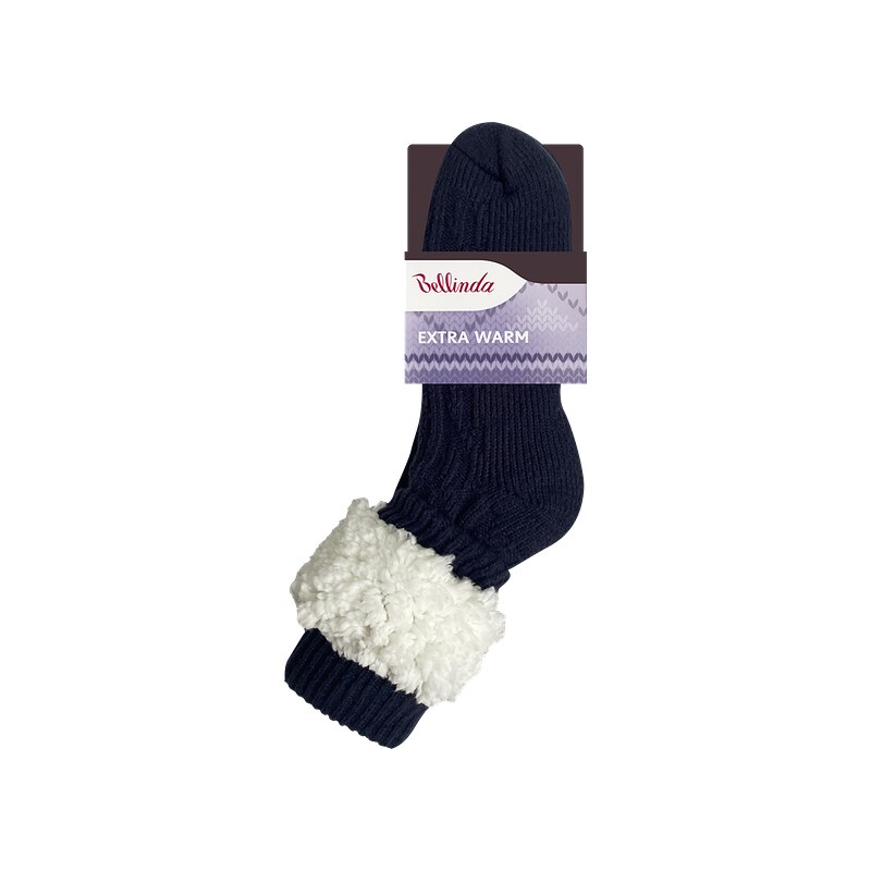 Bellinda EXTRA WARM SOCKS - Extrémne teplé ponožky - tmavo modrá 50501253