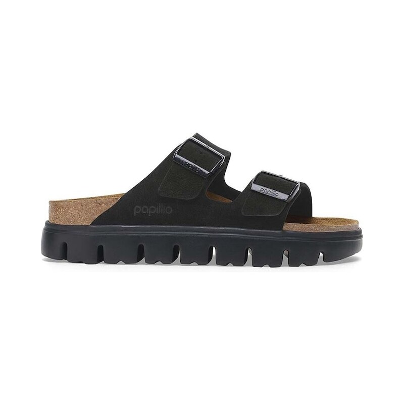 Semišové šľapky Birkenstock Arizona Chunky Birkenstock x Papillio 54918609