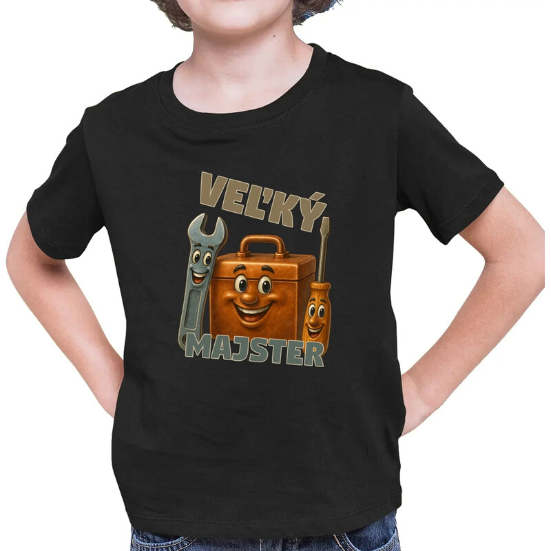 E-shop Garibald Veľký majster - detské tričko s potlačou