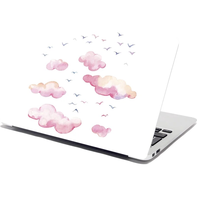 Sablio Samolepka na notebook Ružové mraky 65113392