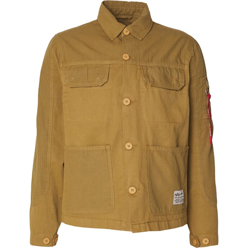 ALPHA INDUSTRIES Prechodná bunda kaki 66371835