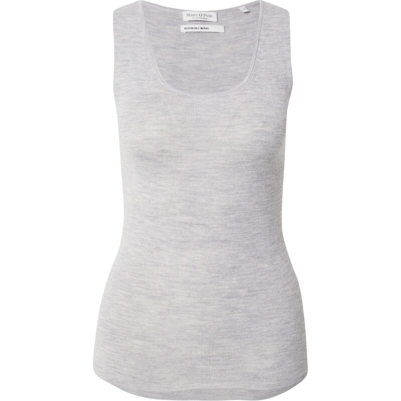 Marc OPolo Vyšívaný top svetlosivá 66372062
