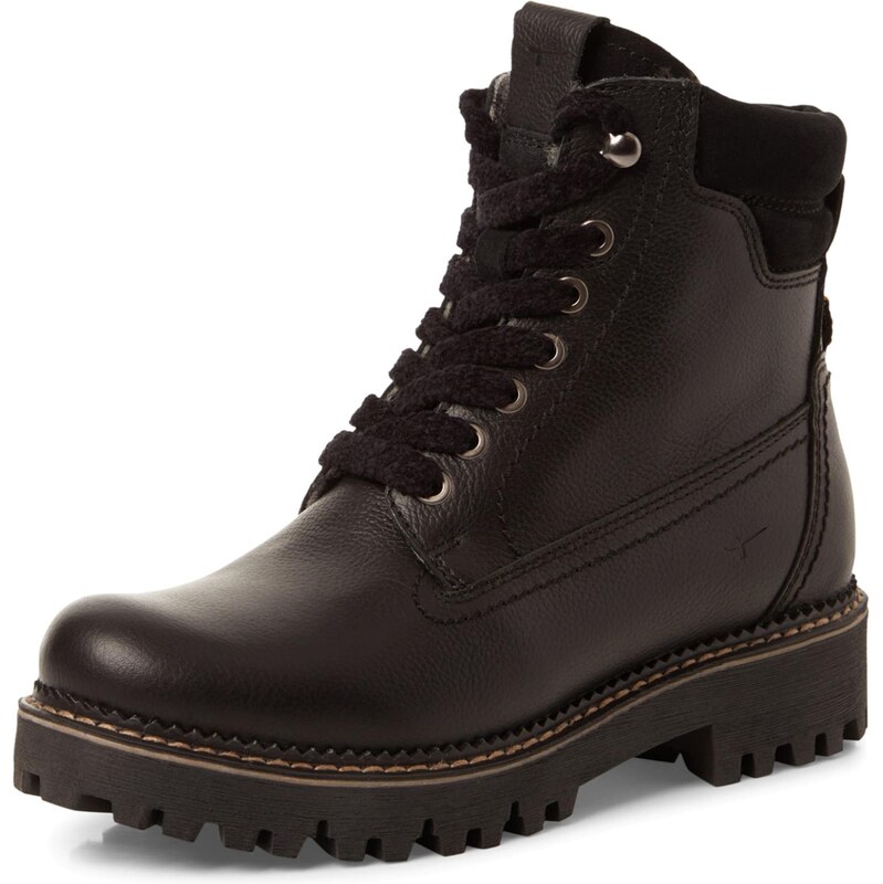 Tamaris Šnurovacie členkové čižmy čierna 66372068