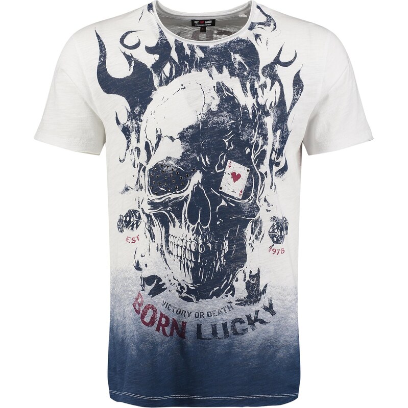 Key Largo Tričko modrá / biela 66372073