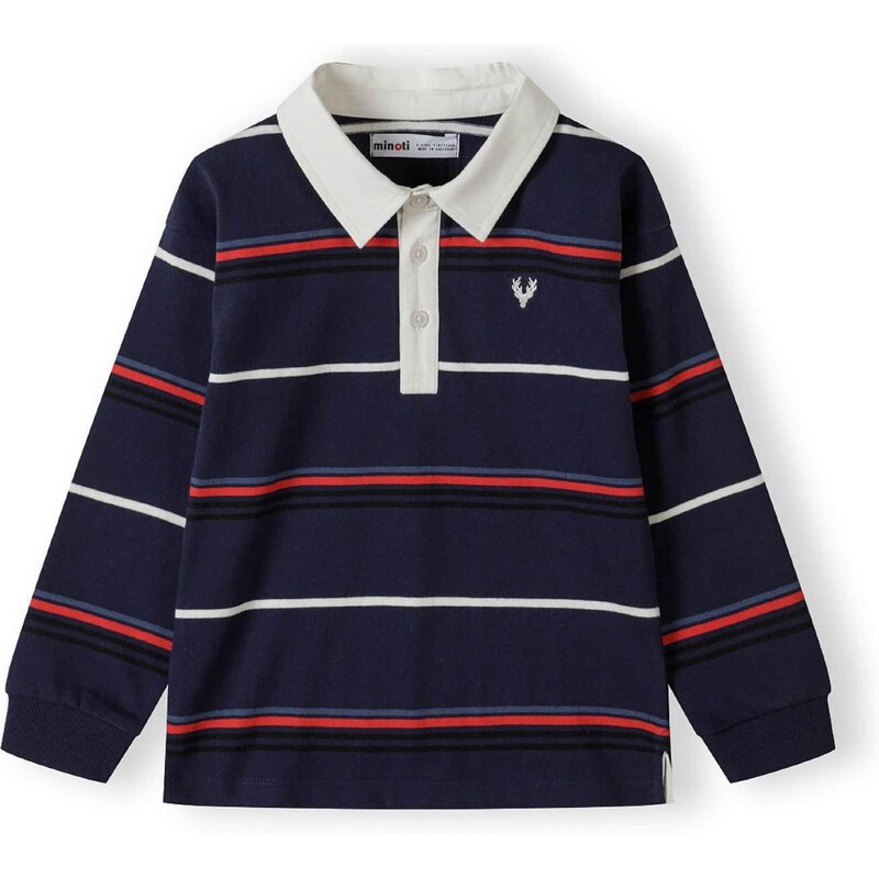 MINOTI Tričko tmavomodrá / červená / čierna / biela 66372100