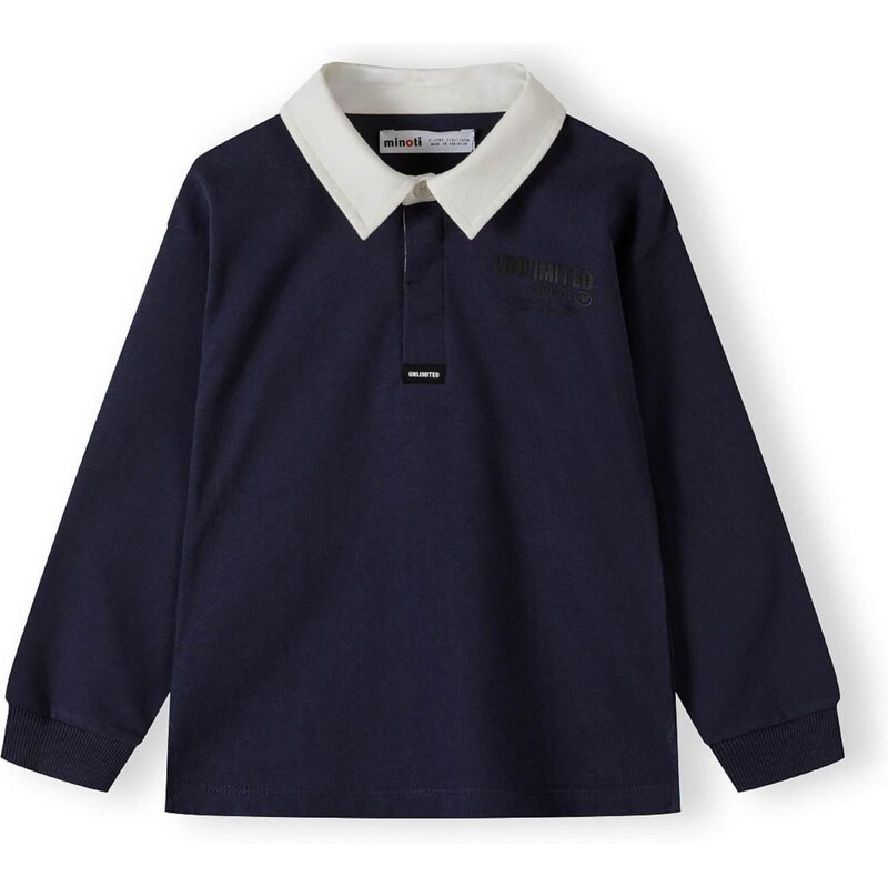 MINOTI Tričko tmavomodrá / biela 66372095