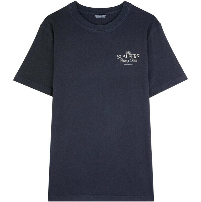 Scalpers Tričko námornícka modrá 66372221
