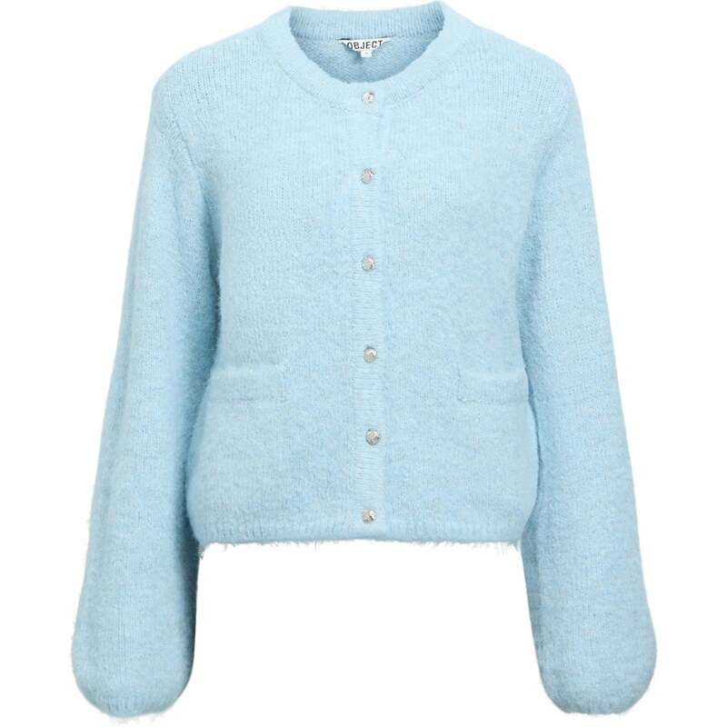OBJECT Kardigán OBJSaggia svetlomodrá 66372232