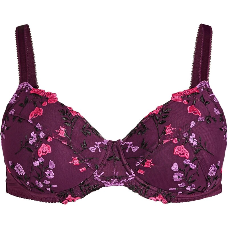 Devoted by Zizzi Podprsenka Lykke fialová / tmavofialová / ružová 66372236