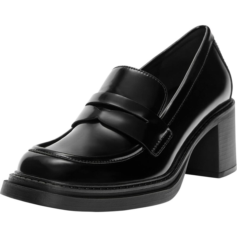 Pull&Bear Lodičky s platformou čierna 66372245