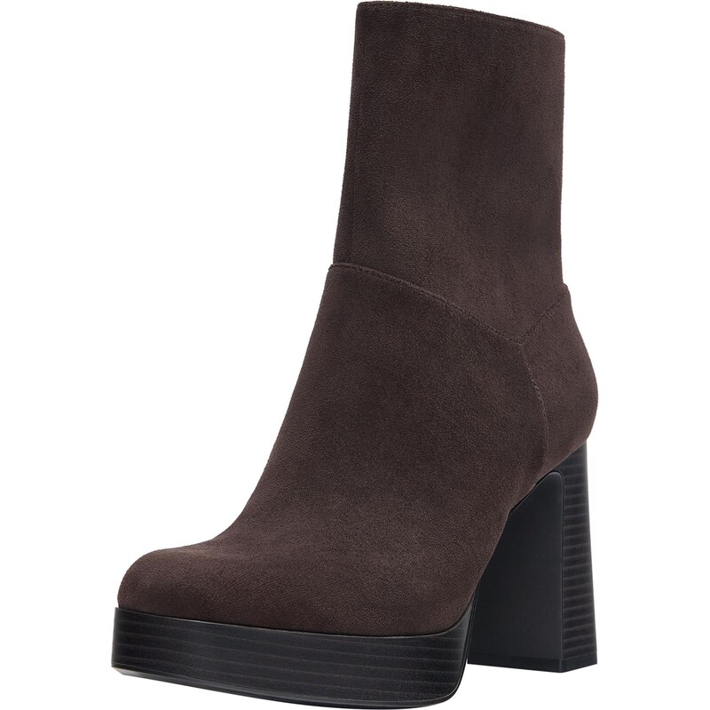 Pull&Bear Členkové čižmy hnedá 66372246