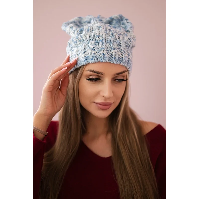 Kesi Čapica s fleece Roksana K209 modrá 66369425