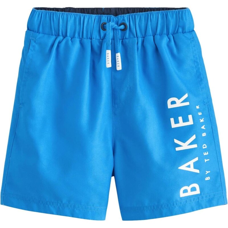 Baker by Ted Baker Plavecké šortky modrá / biela 66372420