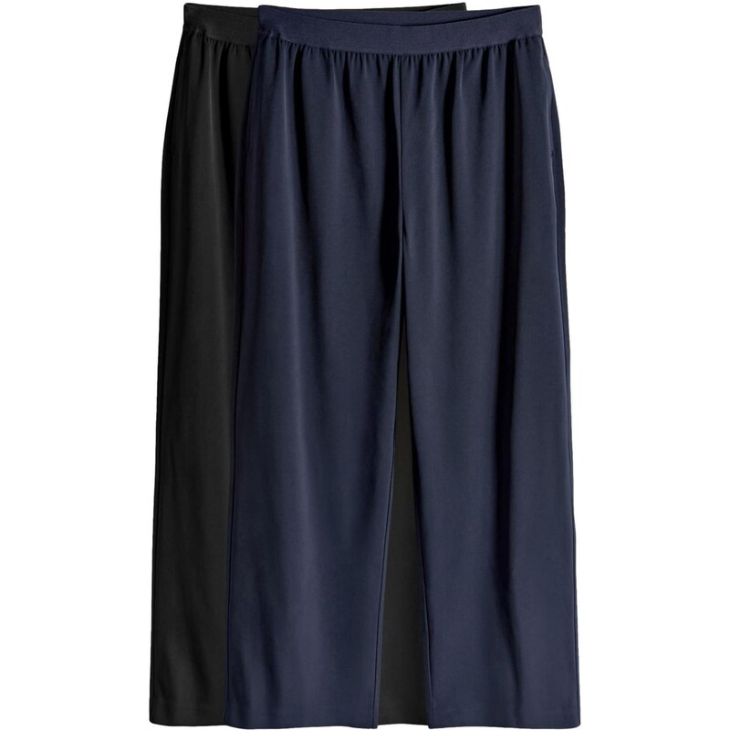 The Set Nohavice námornícka modrá / čierna 66372429