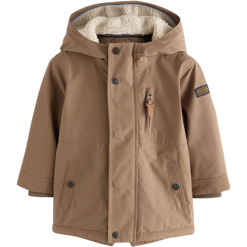 Next Kabát hnedá 66372434