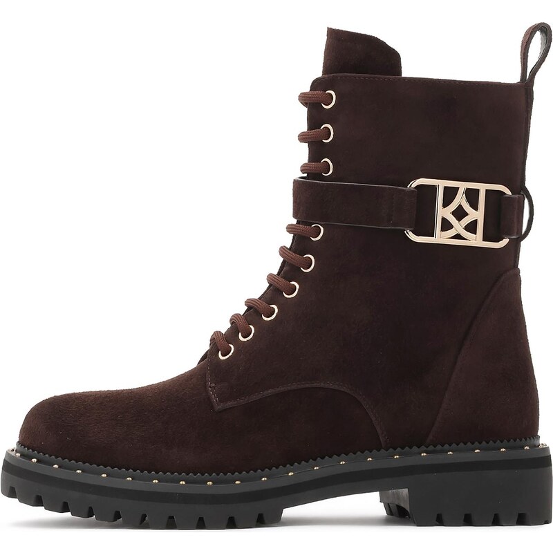 Kazar Šnurovacie čižmy hnedá 66372444