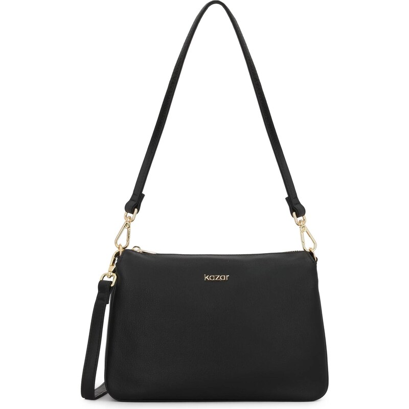 Kazar Kabelka na rameno zlatá / čierna 66372458