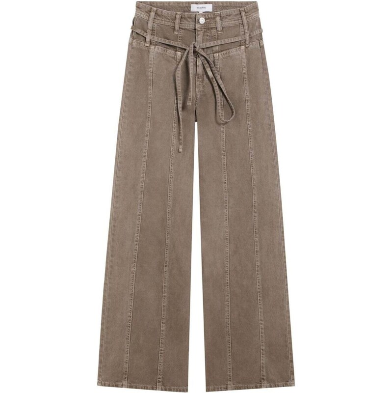 Scalpers Nohavice hnedá 66372480