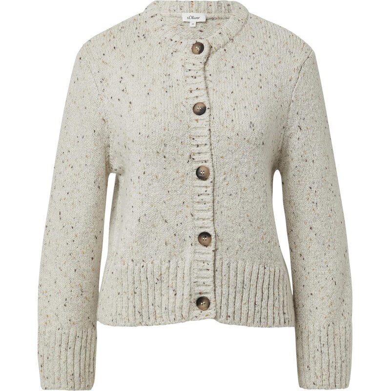 s.Oliver Kardigán krémová / sivá 66372481