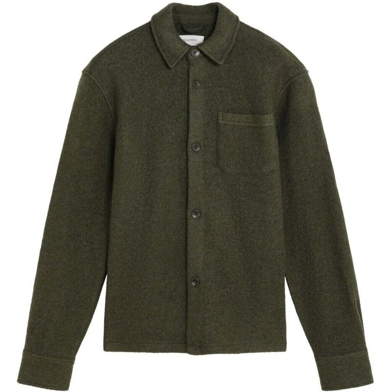 Scalpers Košeľa olivová 66372500