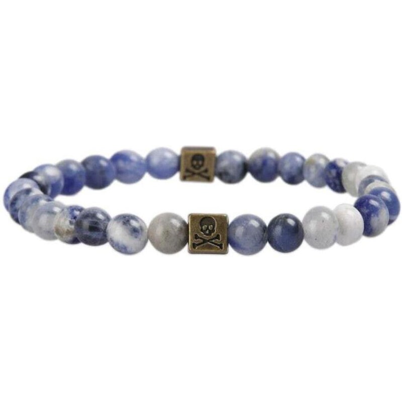 Scalpers Náramok Stories modrá / biela 66372509