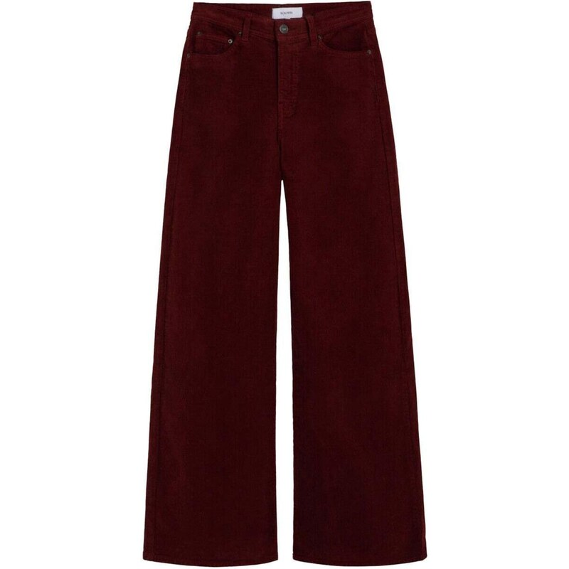 Scalpers Nohavice burgundská 66372511