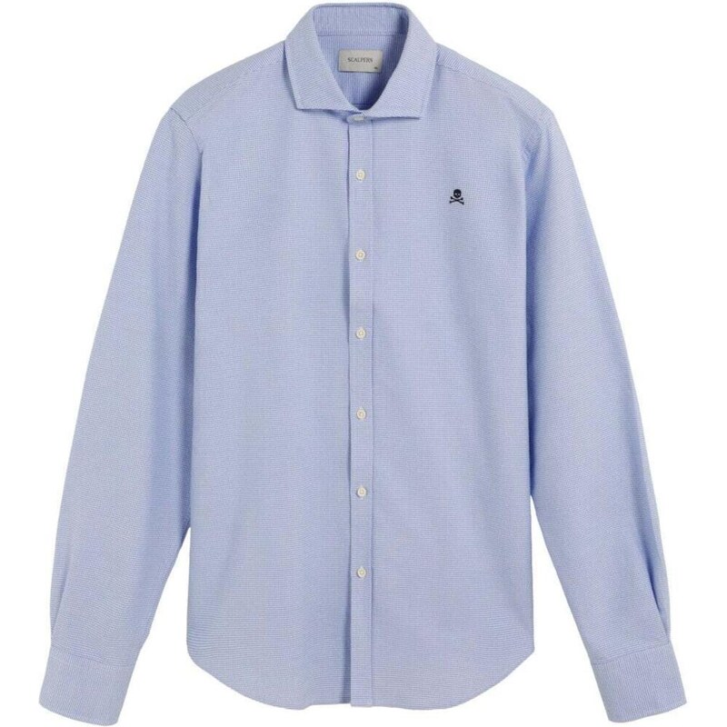 Scalpers Košeľa svetlomodrá / biela 66372512