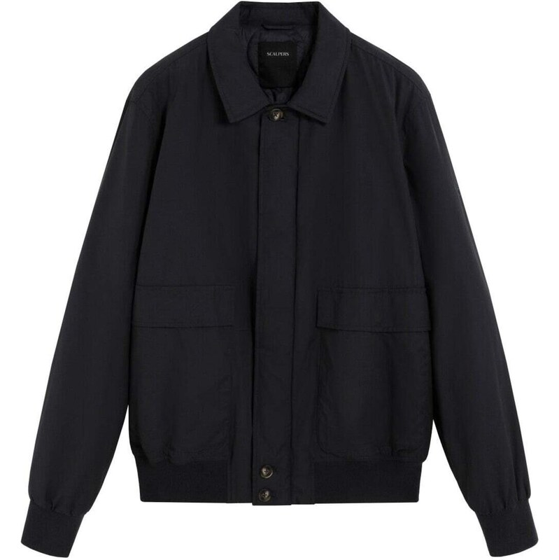 Scalpers Prechodná bunda námornícka modrá 66372519