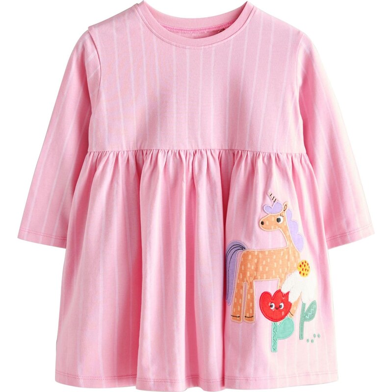 Next Šaty ružová / biela 66372528