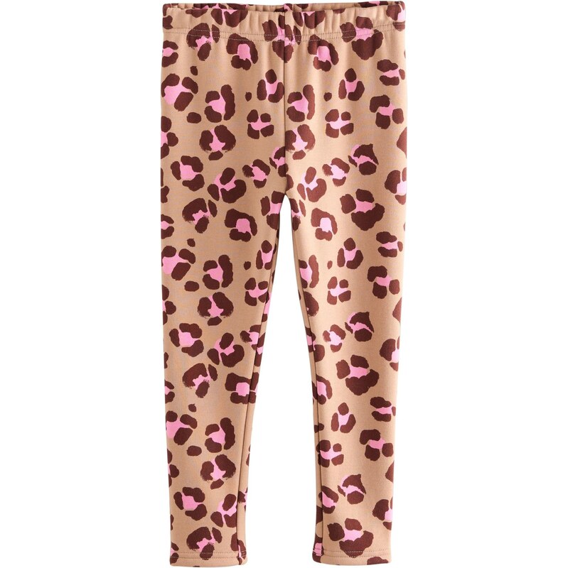 Next Legíny farba ťavej srsti / tmavohnedá / svetloružová 66372536