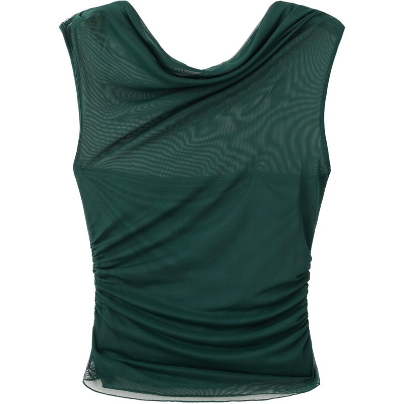 MANGO Top AITANA tmavozelená 66372556