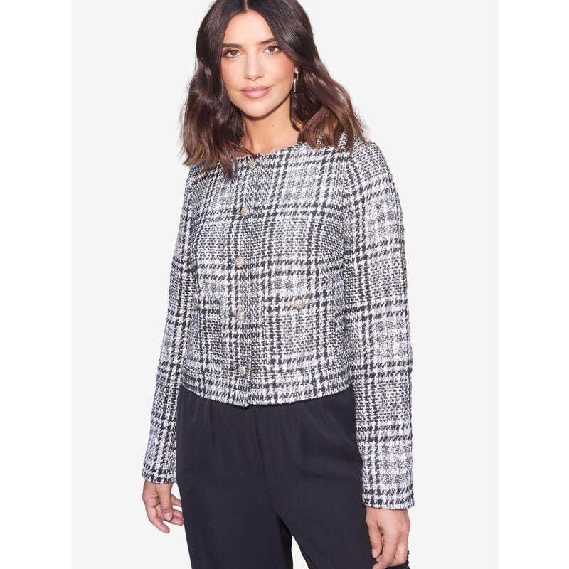 Friends Like These Prechodná bunda čierna / biela 66372606