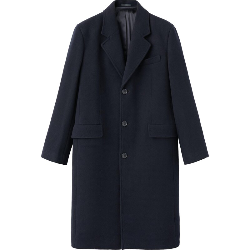 MANGO MAN Prechodný kabát námornícka modrá 66372705