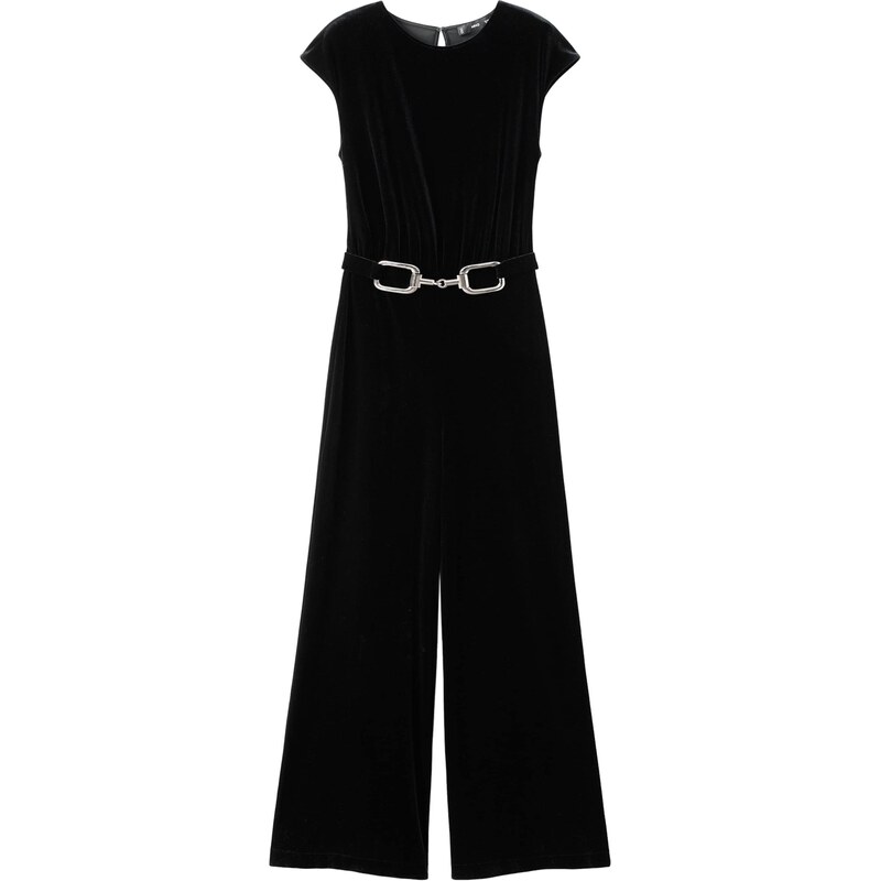 MANGO Overal čierna 66372702