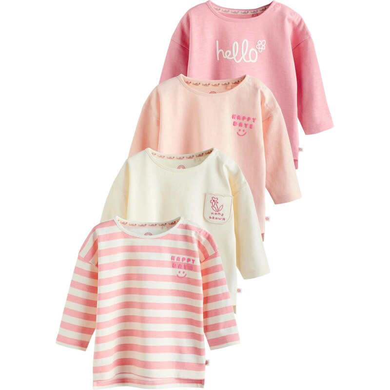 Next Tričko telová / koralová / ružová 66372765