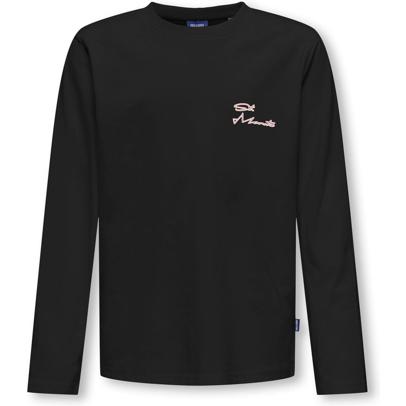 Only & Sons Junior Tričko OSJMIKE svetlomodrá / oranžová / čierna / 66372814