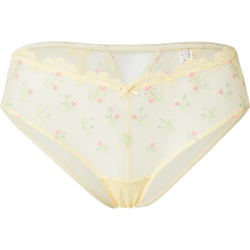 ETAM Nohavičky Reveuse pastelovo žltá 66372875