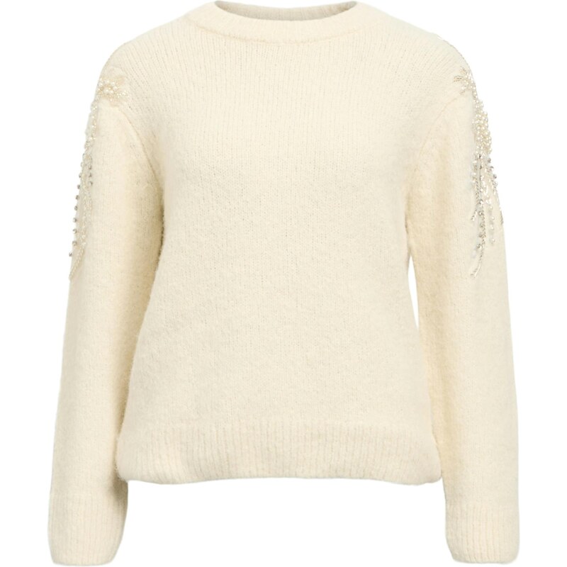 OBJECT Sveter OBJSALIKA strieborná / biela / perlovo biela 66372937