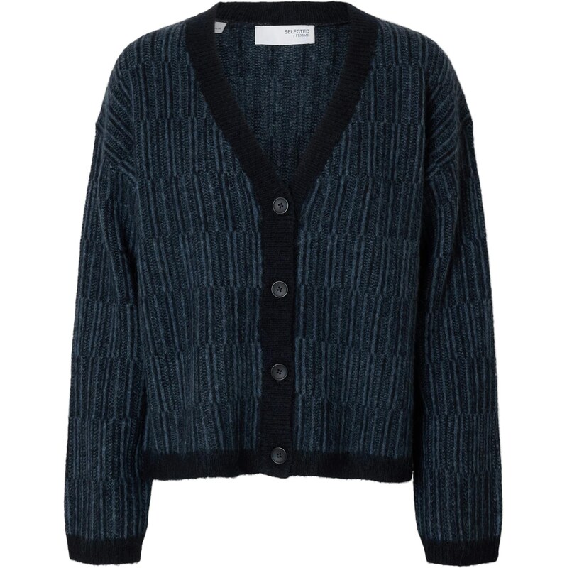 SELECTED Kardigán SLFALVA námornícka modrá / námornícka modrá 66372979