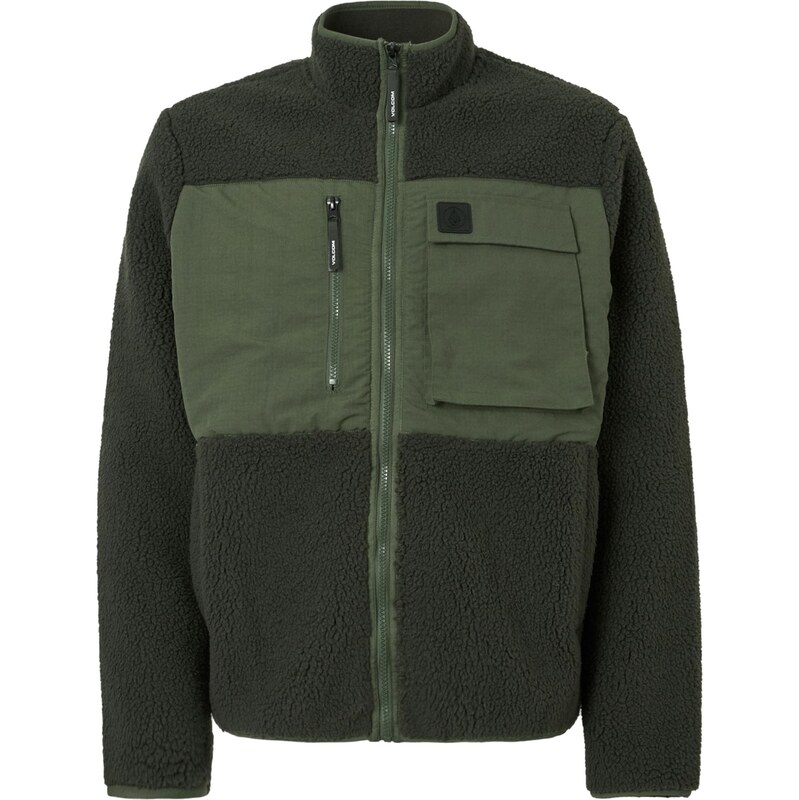 Volcom Flisová bunda STORM STONE jedľová 66373006