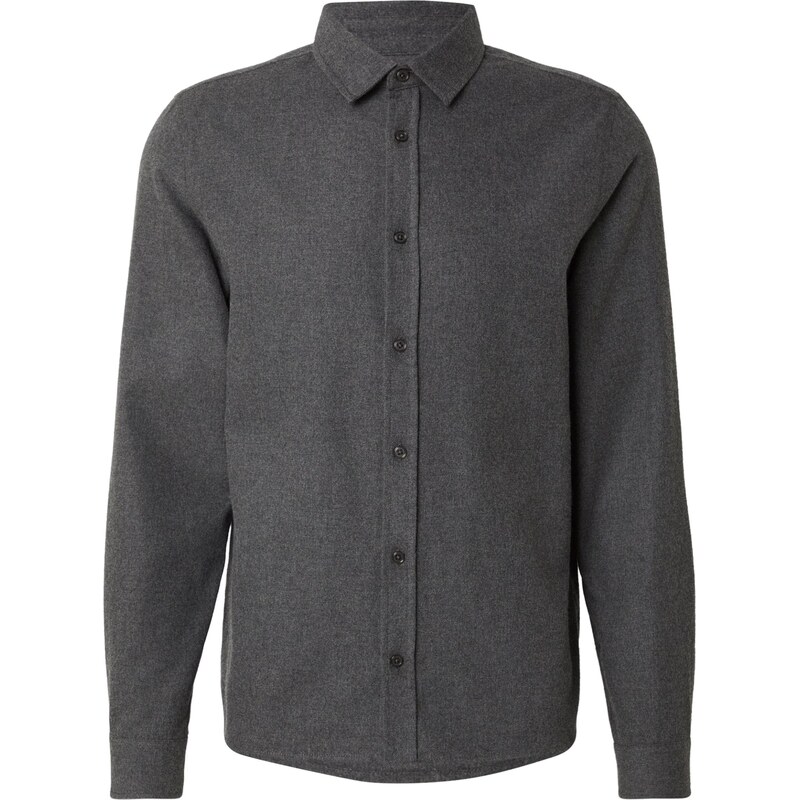 DAN FOX APPAREL Košeľa Leopold tmavosivá 66373055