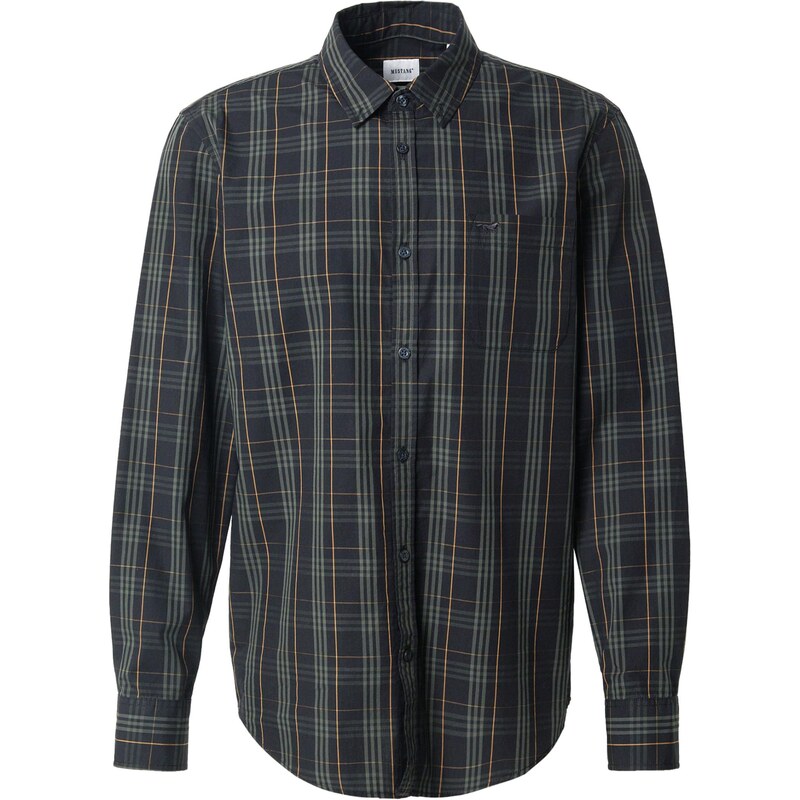 MUSTANG Košeľa CHESTER žltá / mätová / čierna 66373078