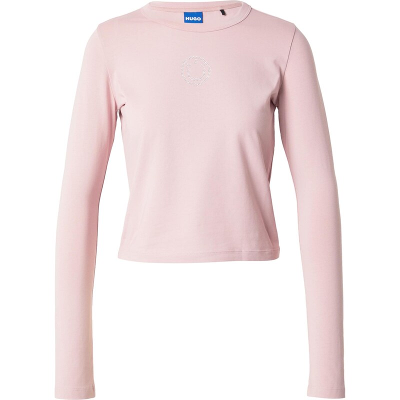 HUGO Tričko Daliriee ružová / priehľadná 66373080