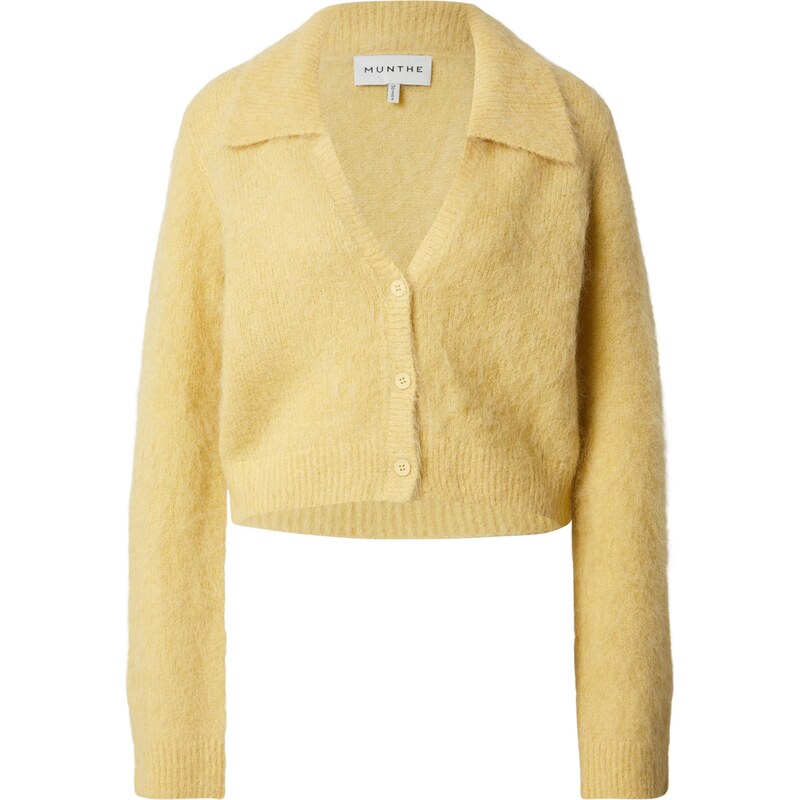 Munthe Kardigán ROXAS citrónová 66373116