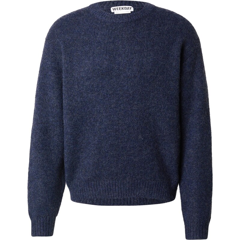 WEEKDAY Sveter Emilio tmavomodrá 66373147