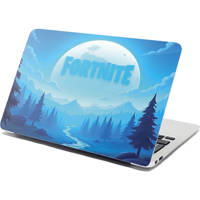 Sablio Samolepka na notebook FORTNITE Modré údolie s mesiacom 65112605