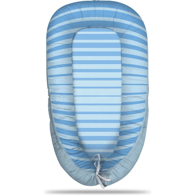 Sablio Hniezdočko pre bábätko Svetlomodré pruhy 65114115